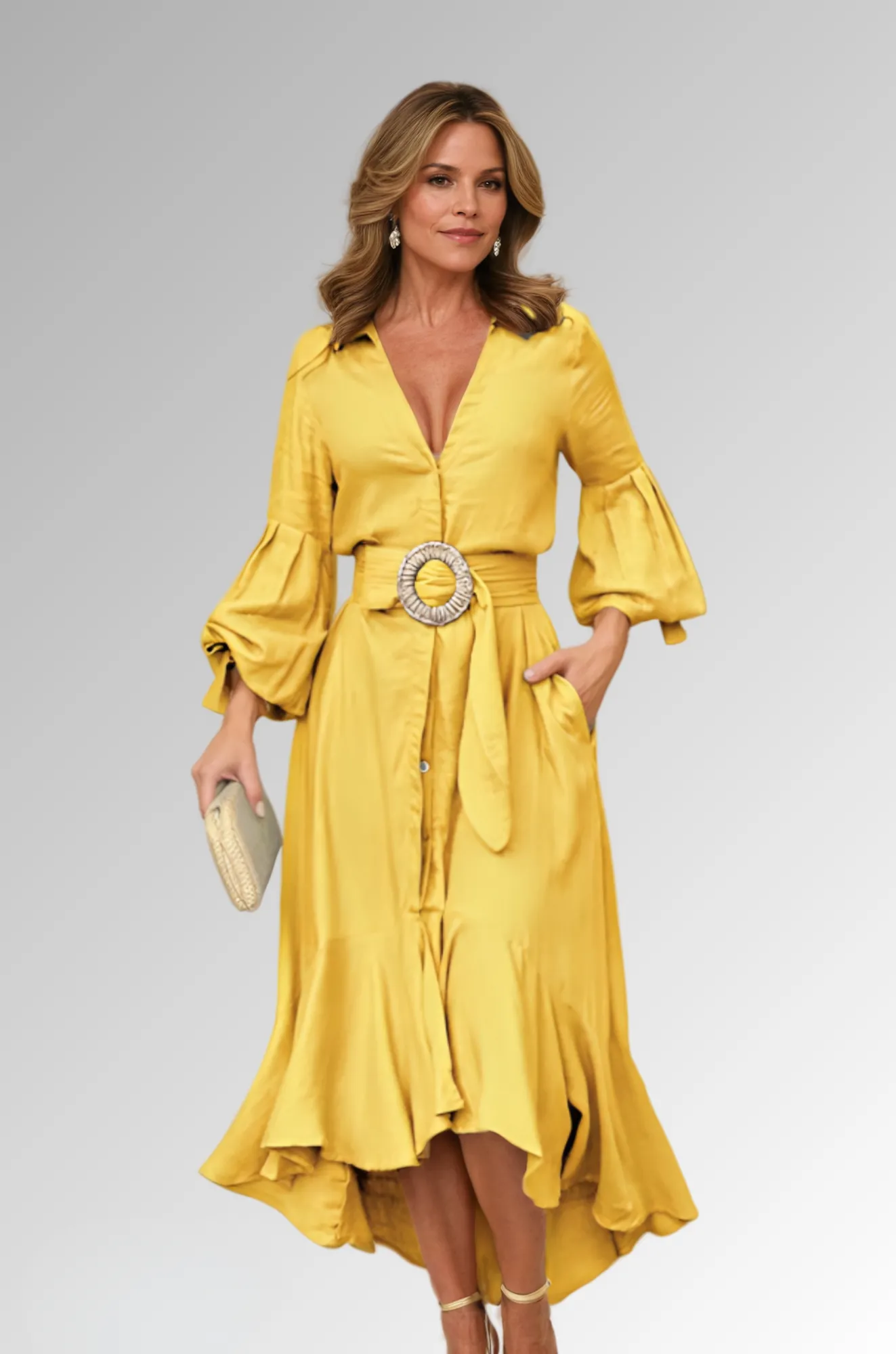 KINDLE | A-LINE ELEGANT DRESS