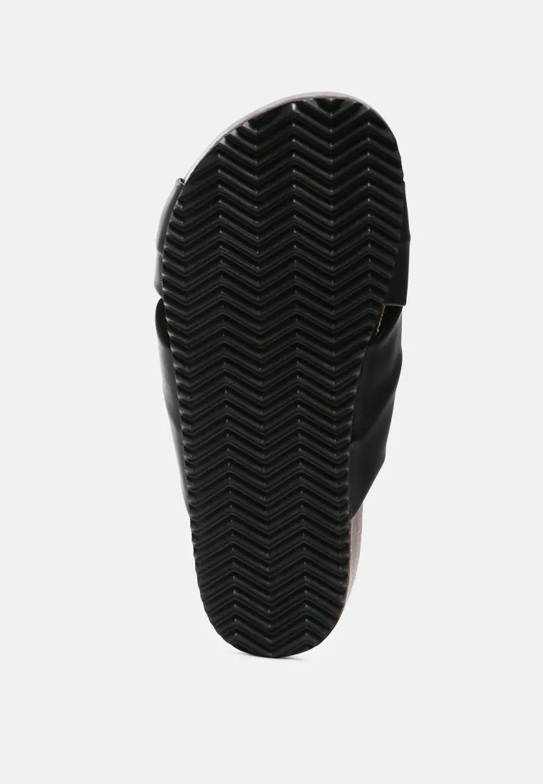 Knot Strap Slide Flats