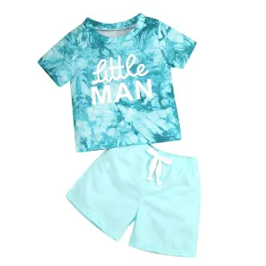 Little Man Blue Set