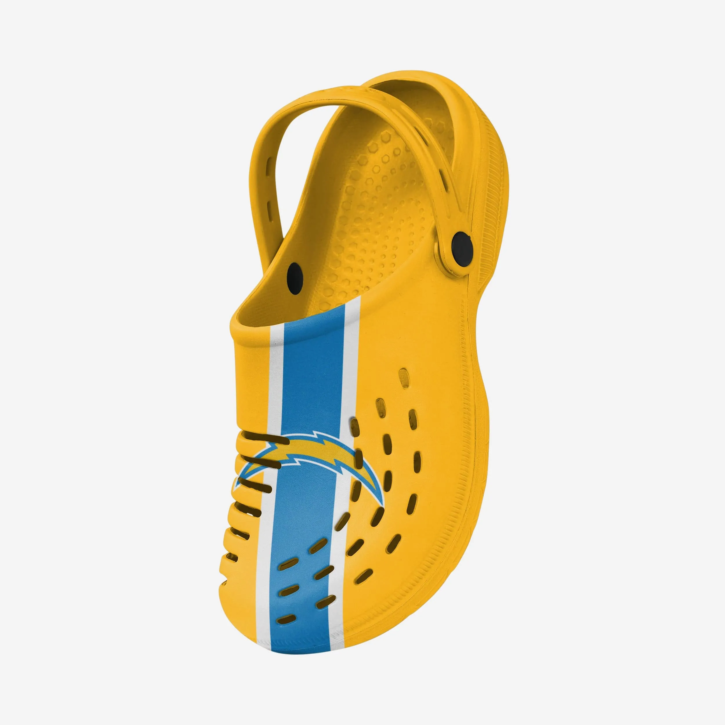 Los Angeles Chargers Team Stripe Clog With Strap