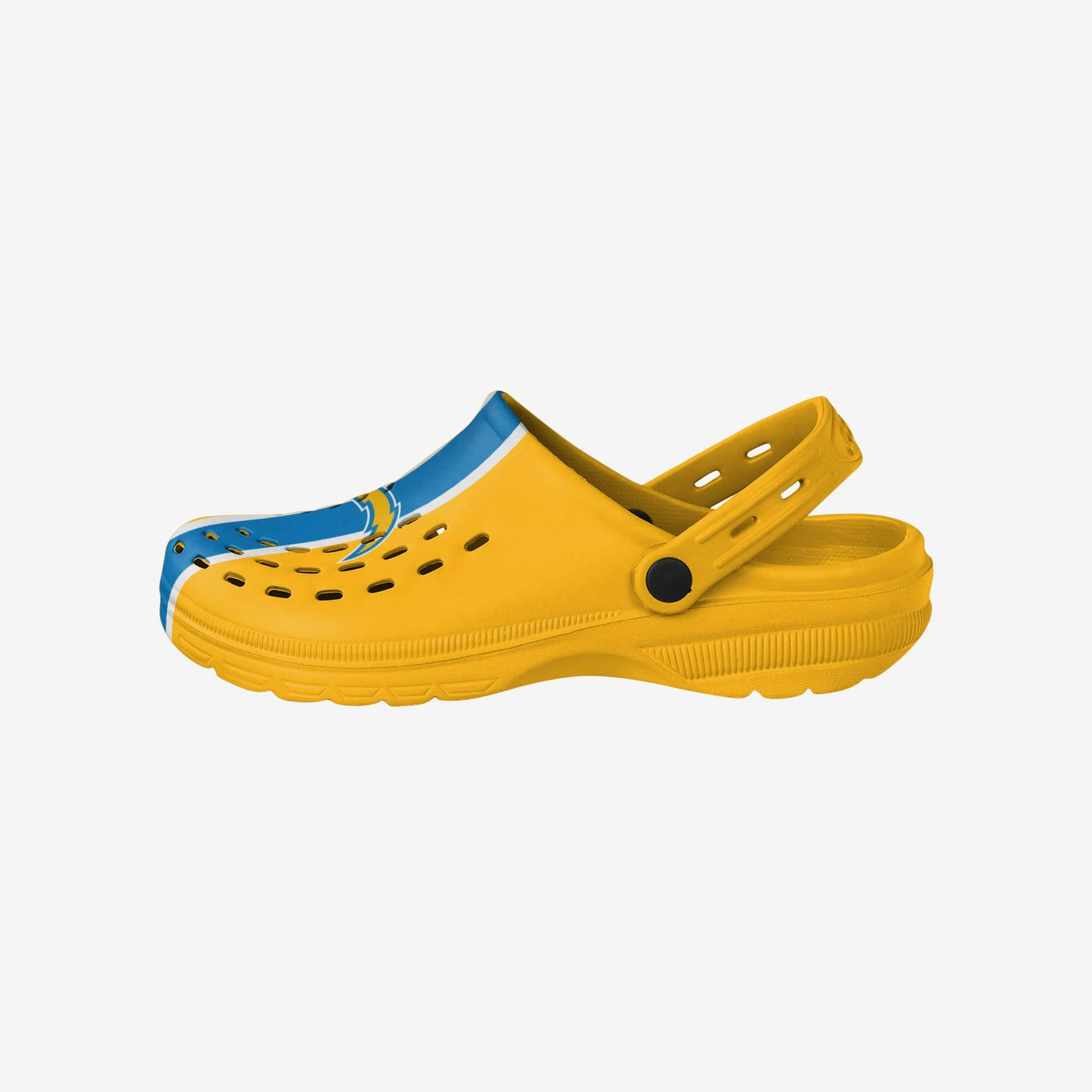 Los Angeles Chargers Team Stripe Clog With Strap