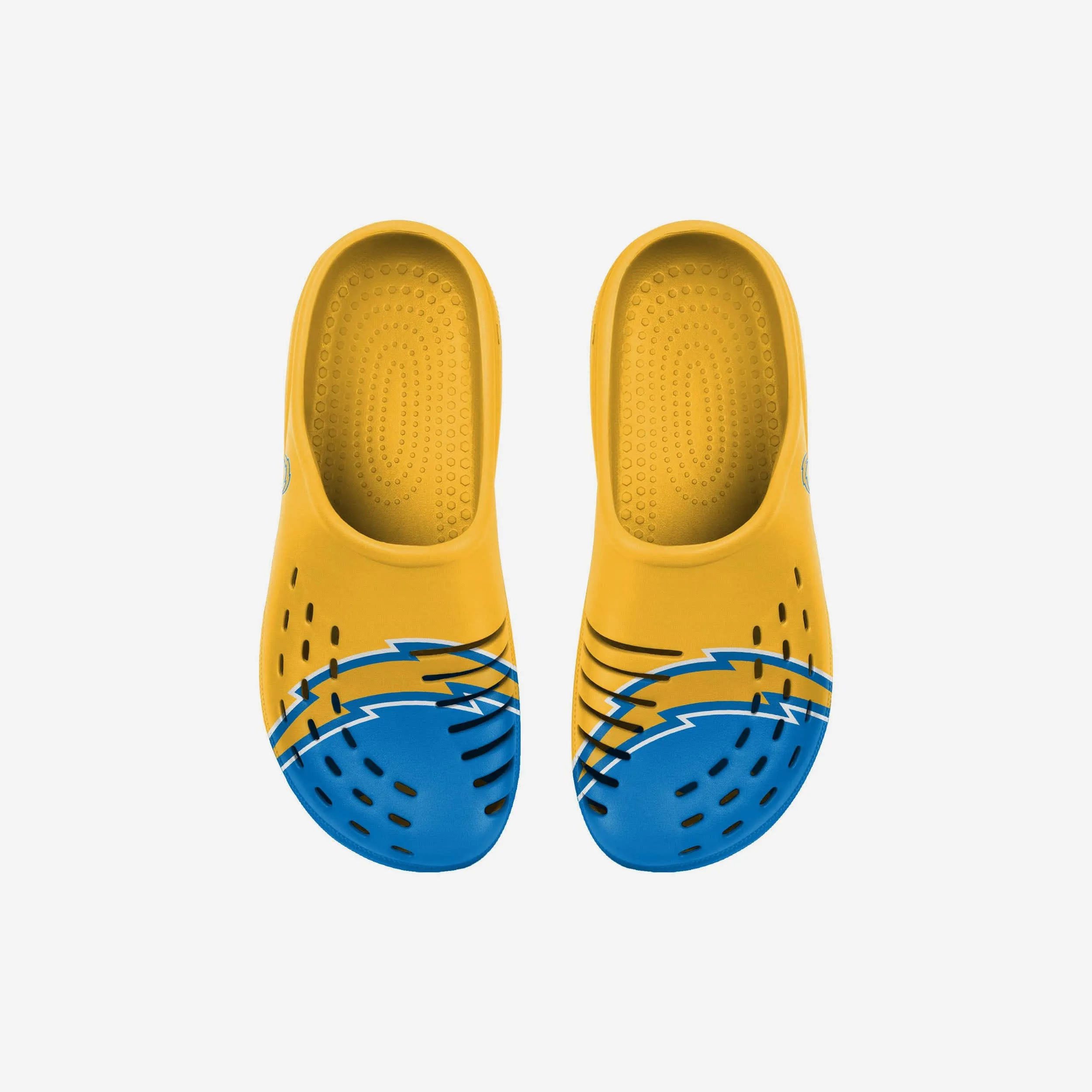 Los Angeles Chargers Youth Colorblock Big Logo Clog