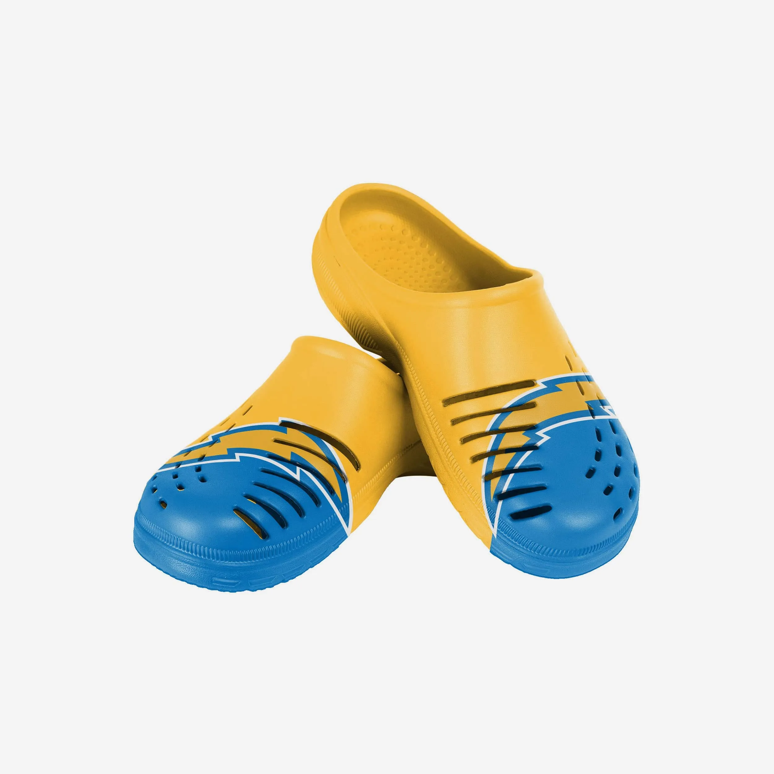 Los Angeles Chargers Youth Colorblock Big Logo Clog