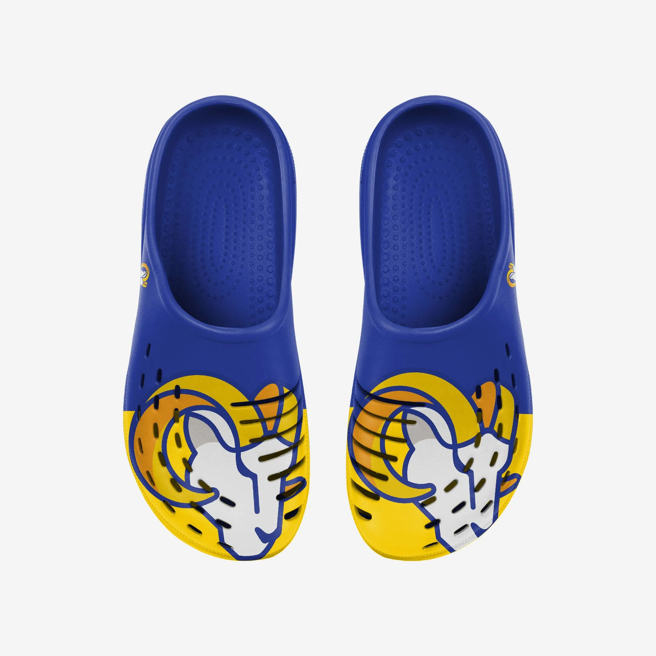 Los Angeles Rams Colorblock Big Logo Clog
