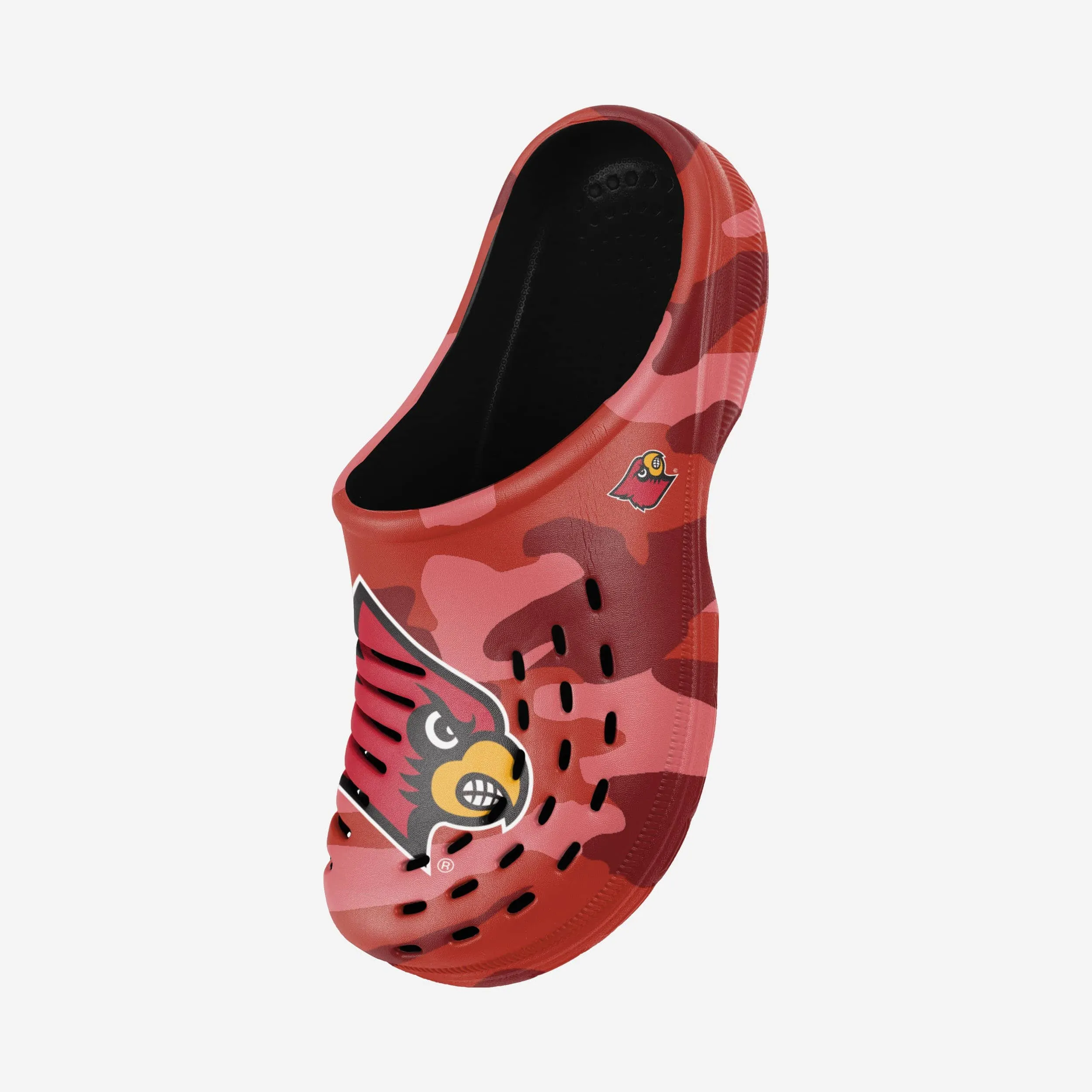 Louisville Cardinals Tonal Camo Clog