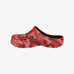 Louisville Cardinals Tonal Camo Clog