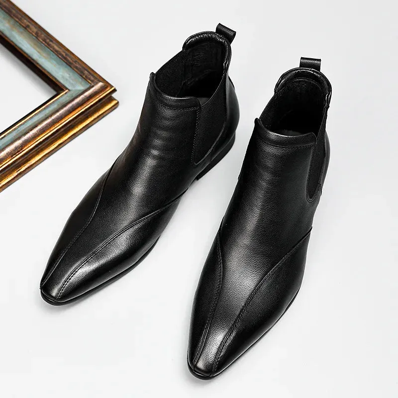 Luca Leather Chelsea Boots
