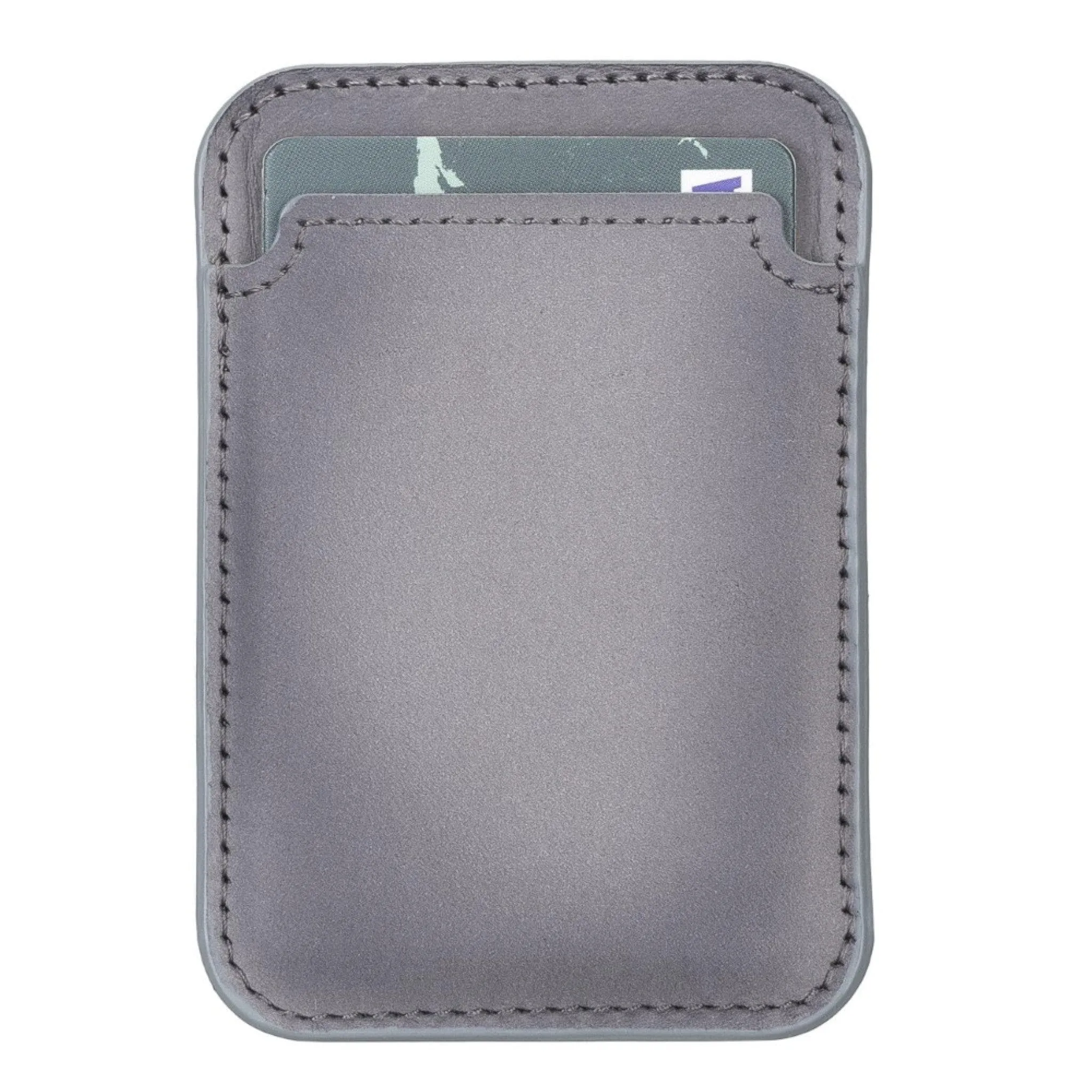 Maggy NE Genuine Leather Magnetic Card Holder