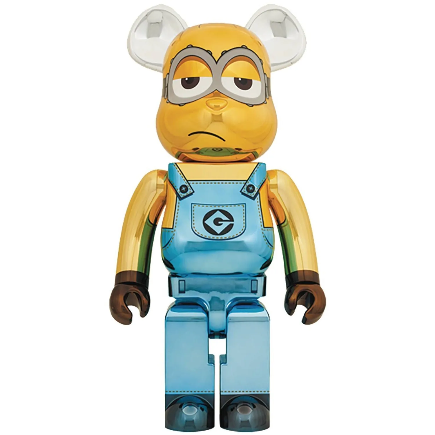 Medicom Japan Minions Kevin Chrome 1000% Bearbrick JUL228359I