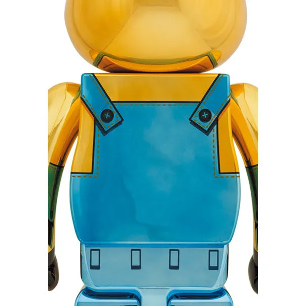 Medicom Japan Minions Kevin Chrome 1000% Bearbrick JUL228359I
