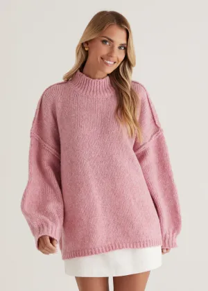 Meera Sweater - Pink
