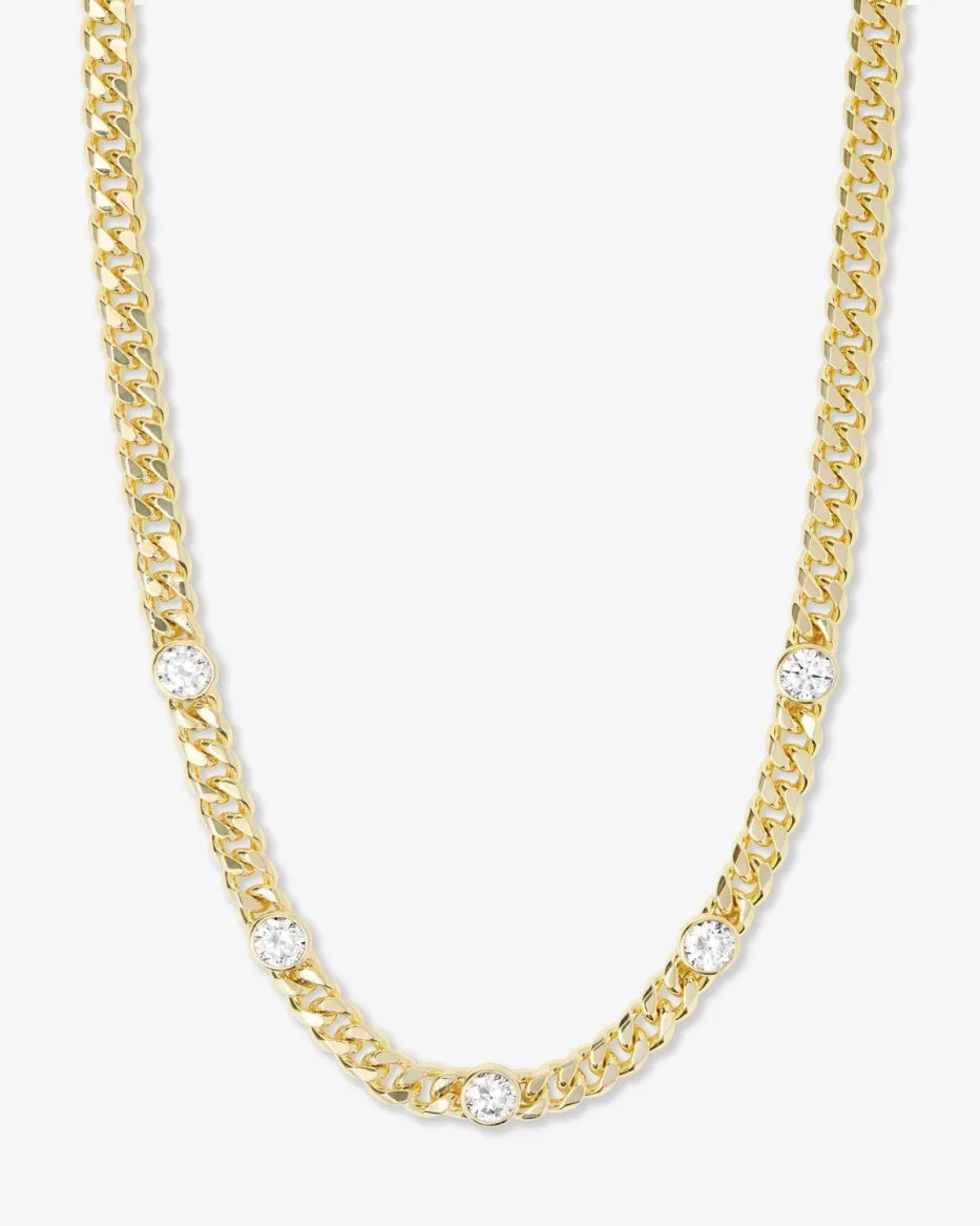 Melinda Maria Julian 5 Diamond Necklace 16'