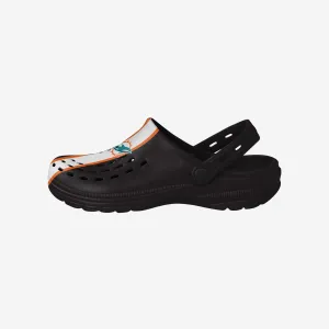 Miami Dolphins Team Stripe Clog With Strap