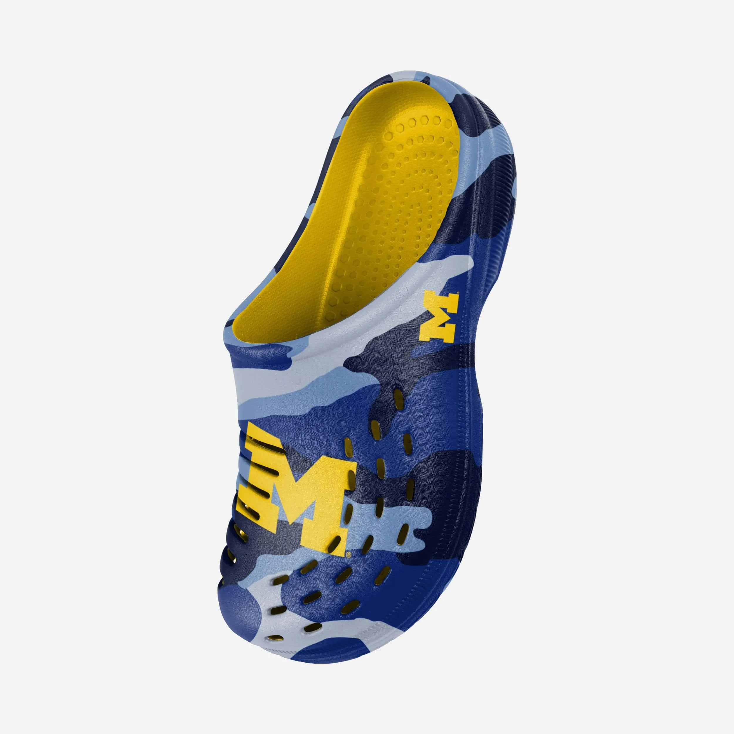 Michigan Wolverines Tonal Camo Clog