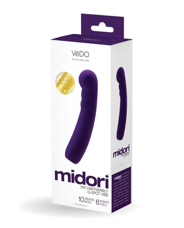 Midori Rechargeable G-Spot Vibe -  Purple