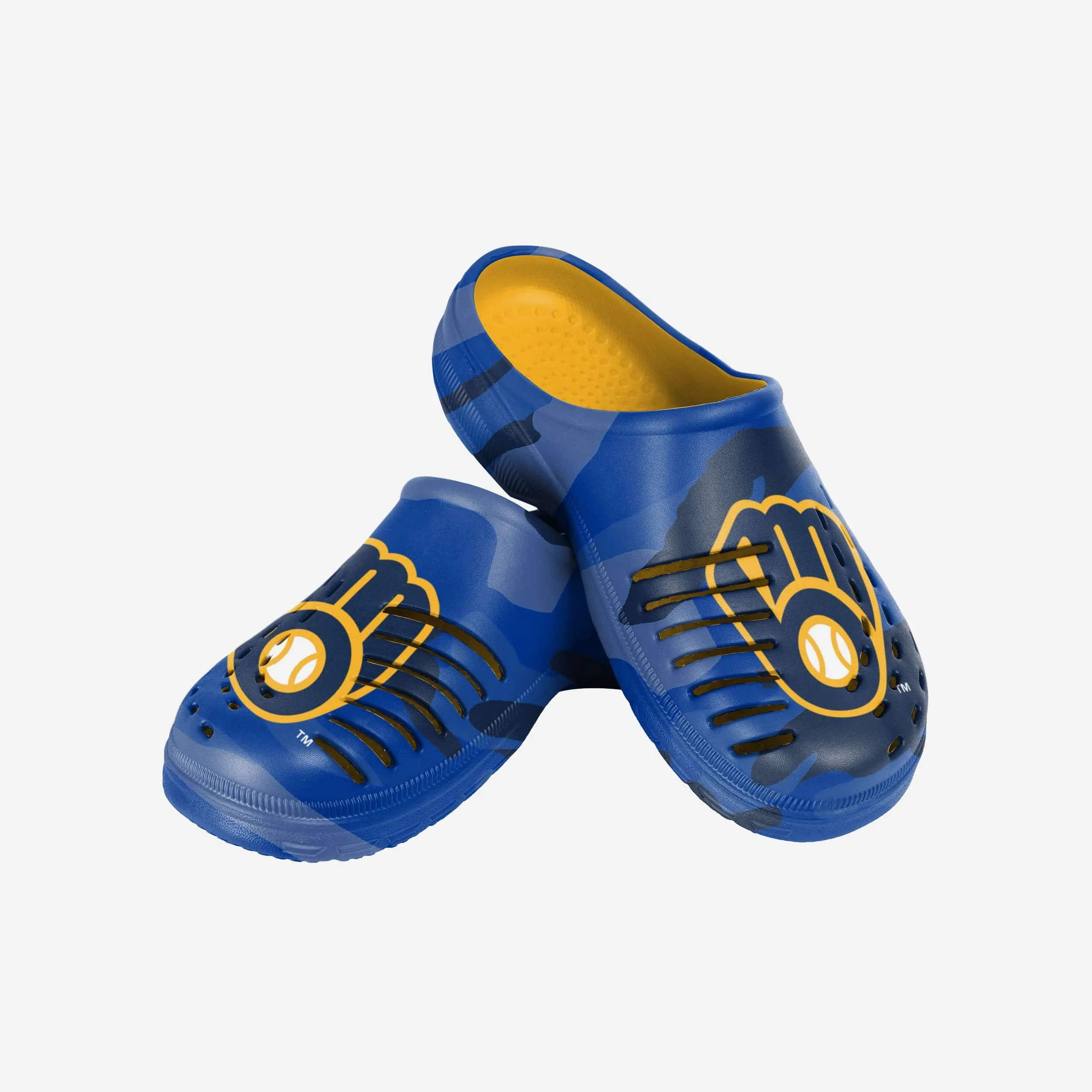 Milwaukee Brewers Tonal Camo Clog