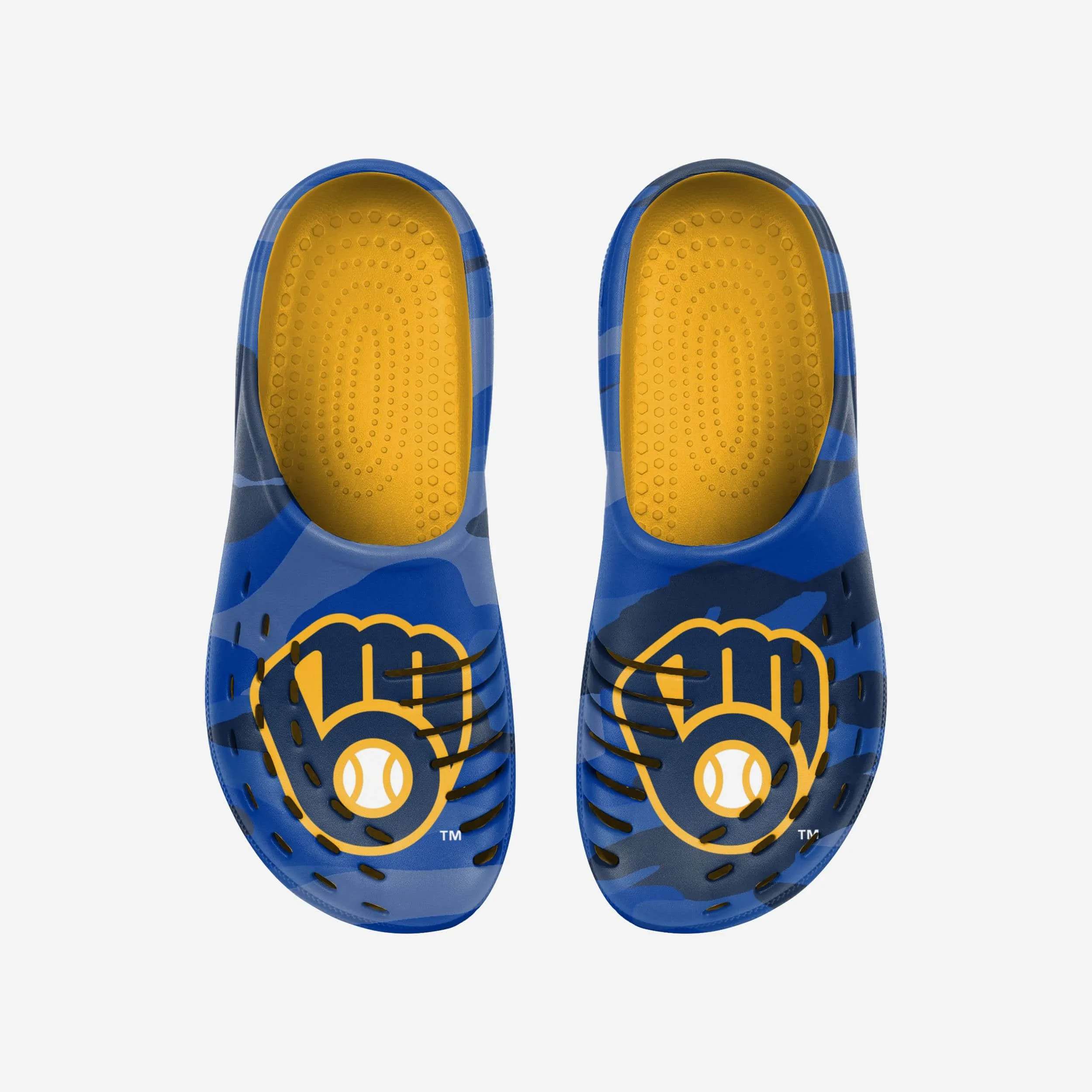 Milwaukee Brewers Tonal Camo Clog