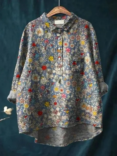 Monette | Floral Blouse