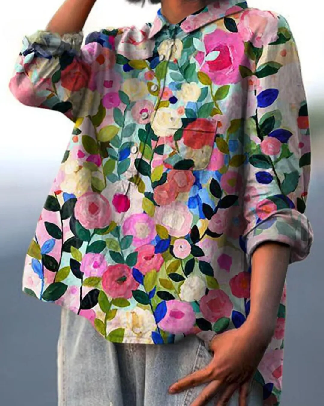 Monette | Floral Blouse