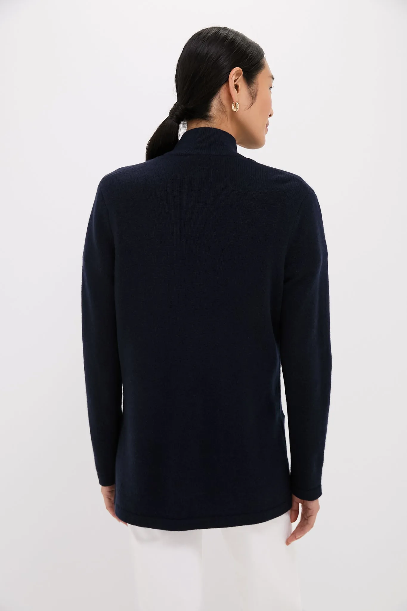 Navy Cashmere Benji Blazer