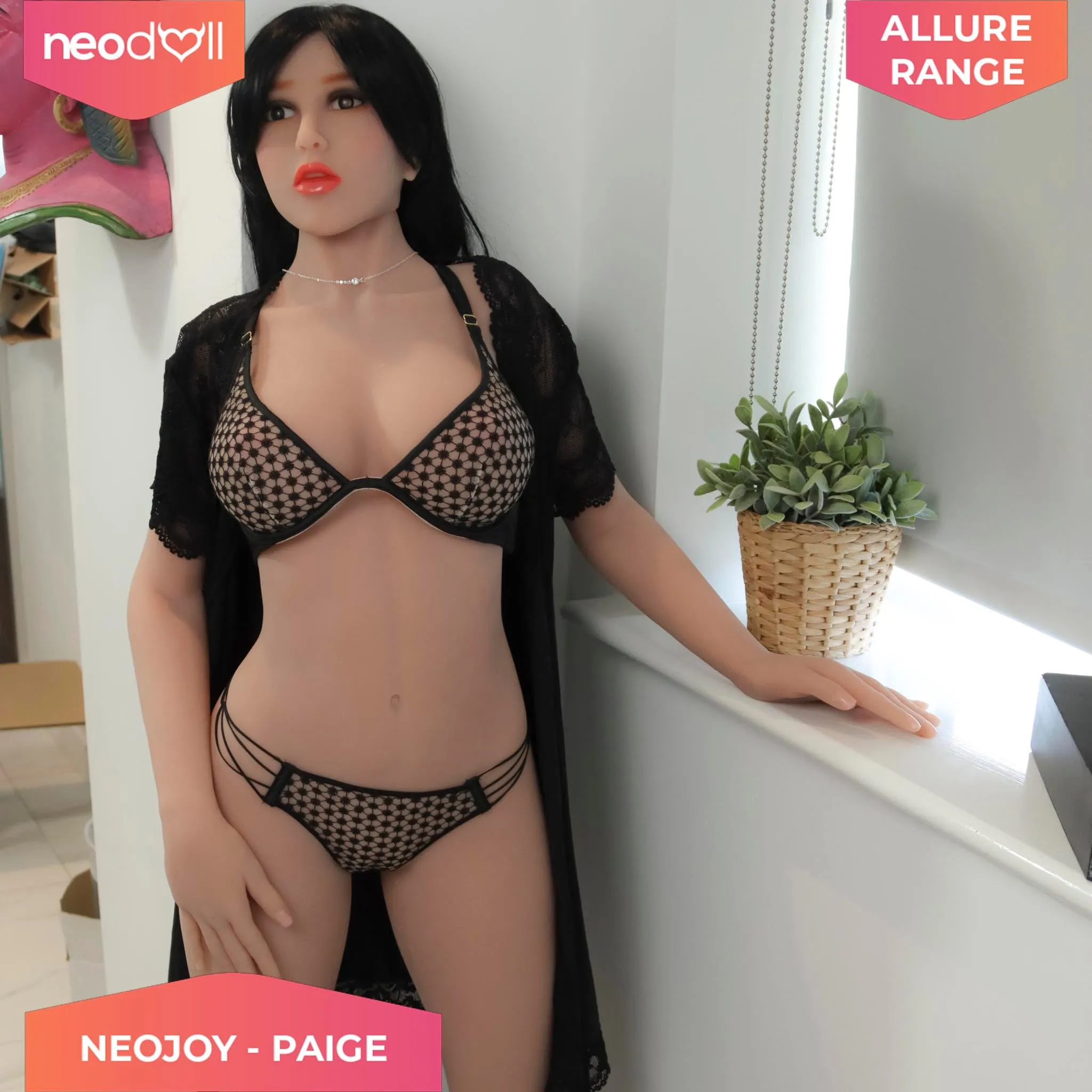 Neodoll Allure - Paige - Realistic Sex Doll - 166cm - Light Tan