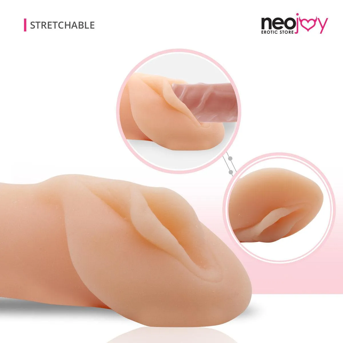 Neojoy Pink Pussy Stroker - Male Masturbator