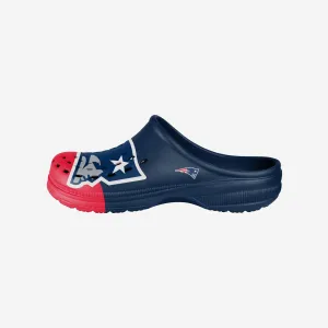 New England Patriots Colorblock Big Logo Clog