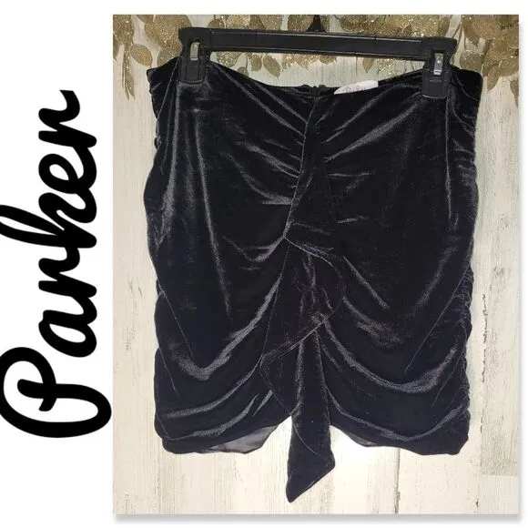 NWOT Parker Velvet Skirt
