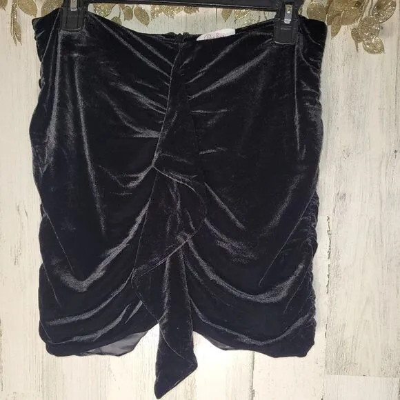 NWOT Parker Velvet Skirt
