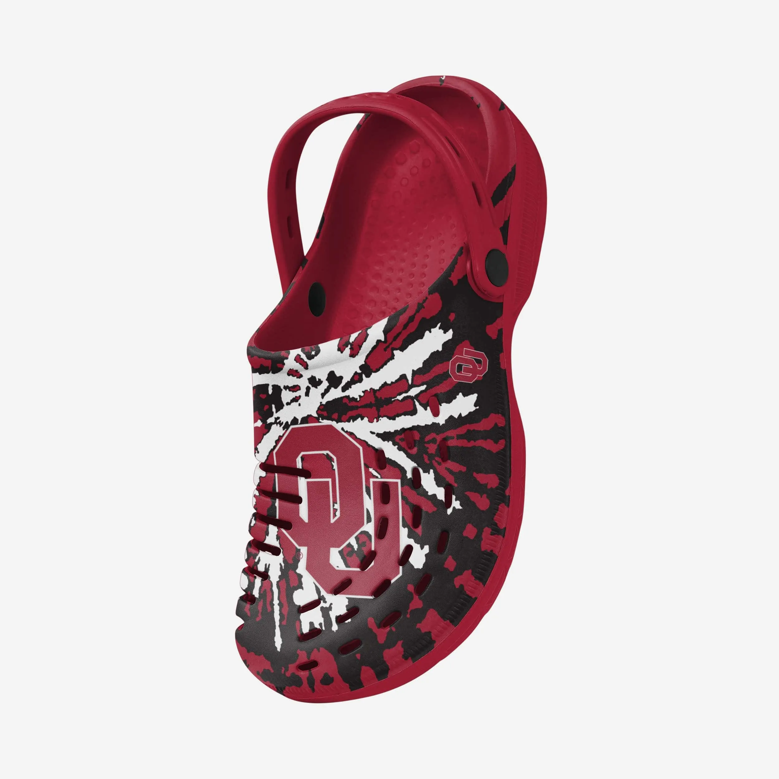 Oklahoma Sooners Tie-Dye Clog With Strap
