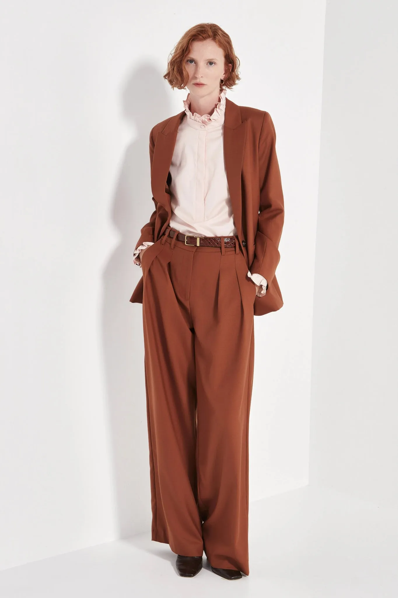 Oslo Trouser | Brick