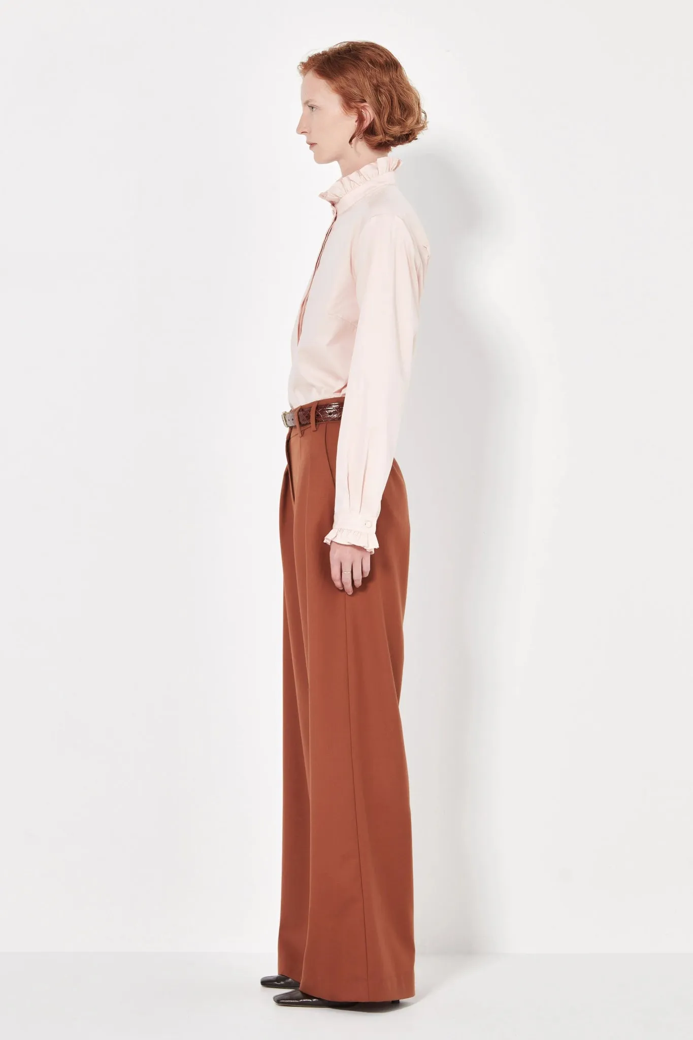 Oslo Trouser | Brick
