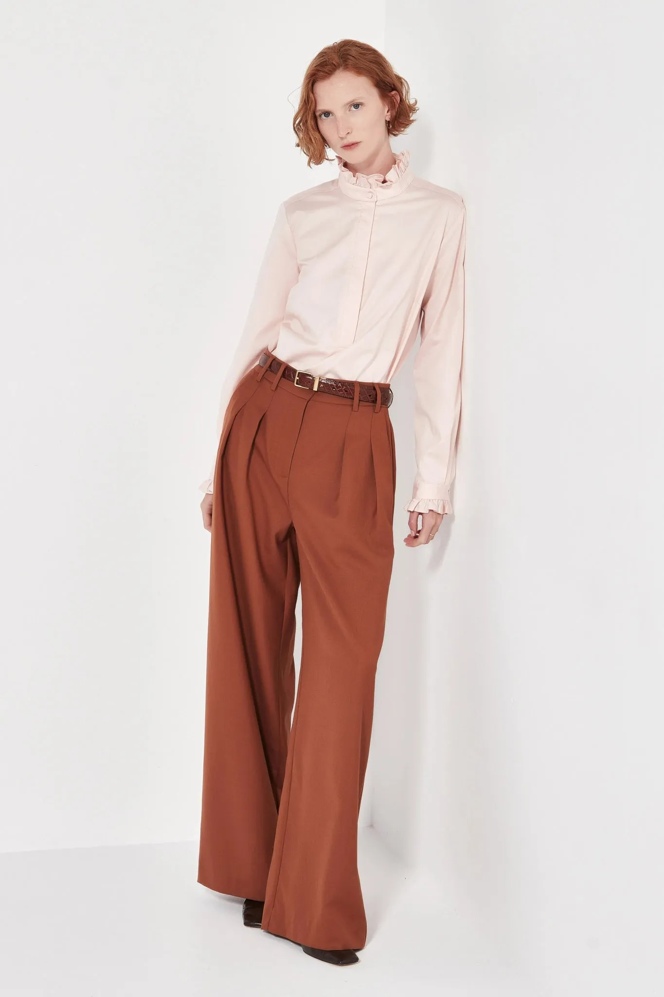 Oslo Trouser | Brick