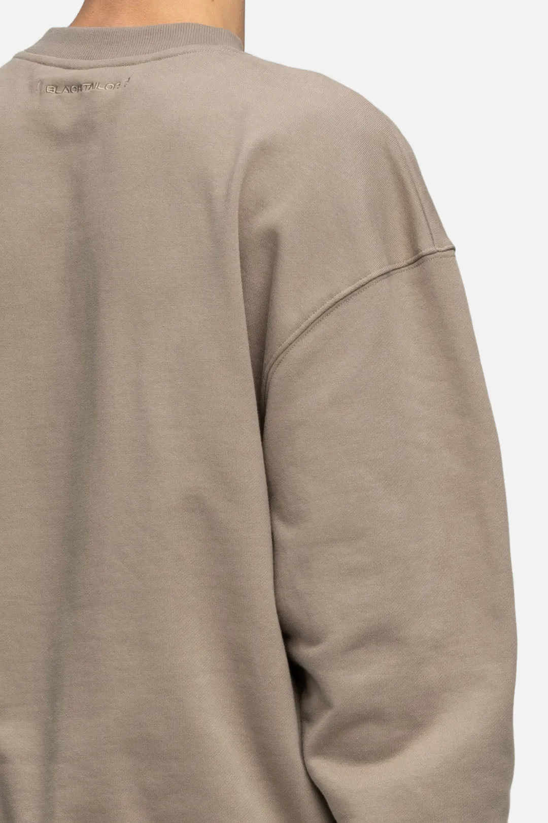 OVERSIZED SWEATSHIRT CEMENT