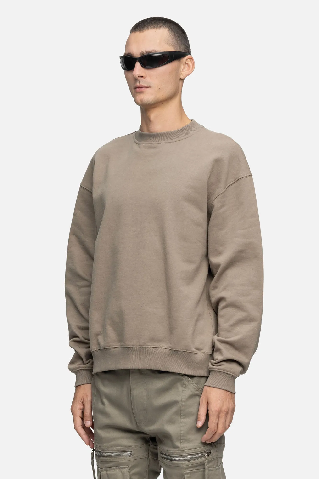 OVERSIZED SWEATSHIRT CEMENT
