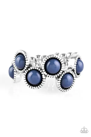 Paparazzi - Foxy Fabulous Blue Ring