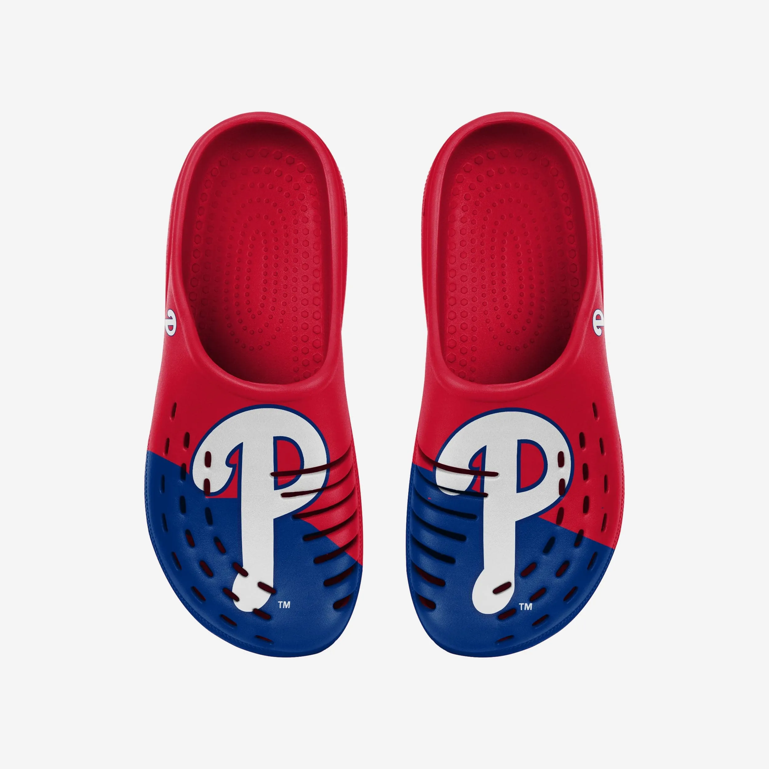 Philadelphia Phillies Mens Colorblock Big Logo Clog