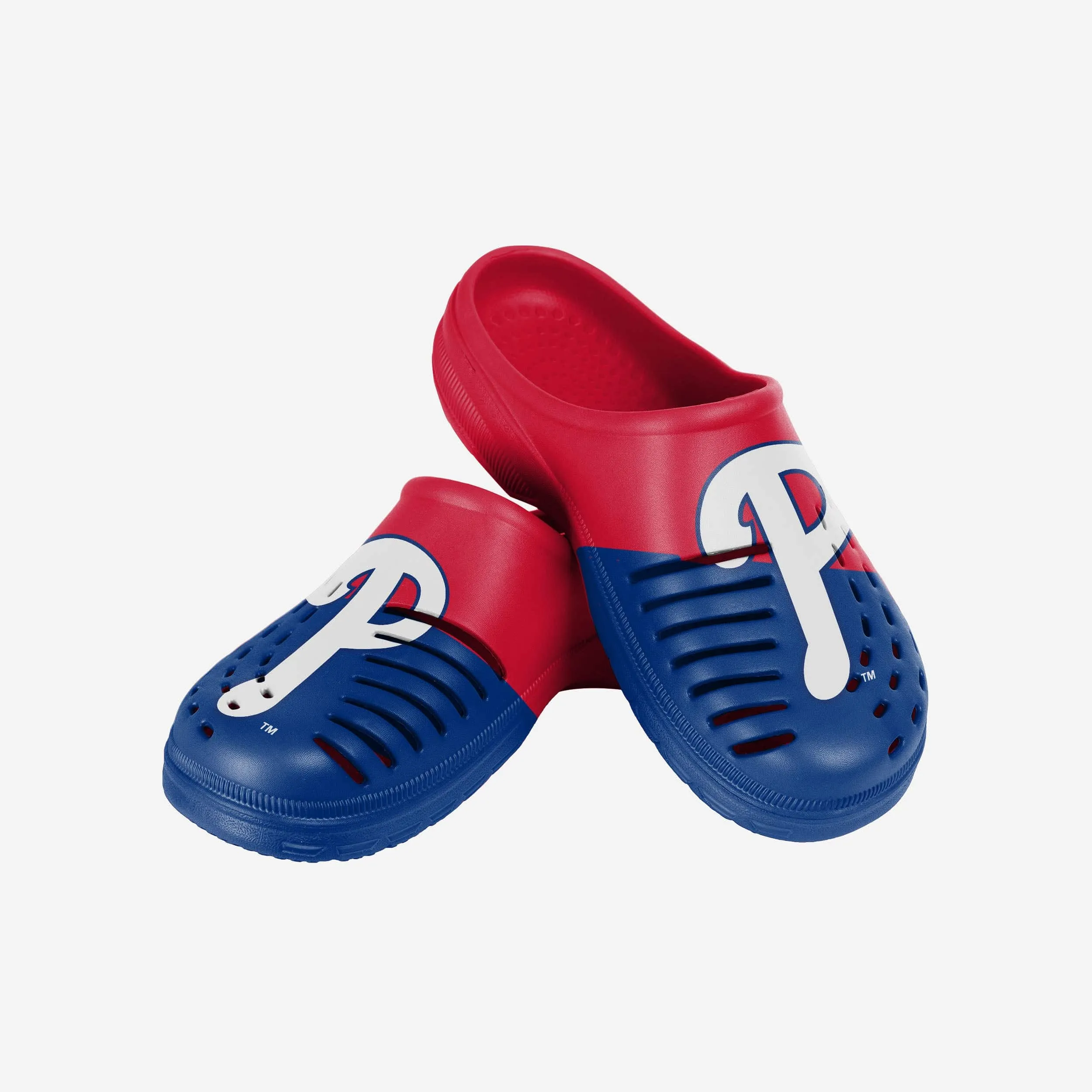 Philadelphia Phillies Mens Colorblock Big Logo Clog