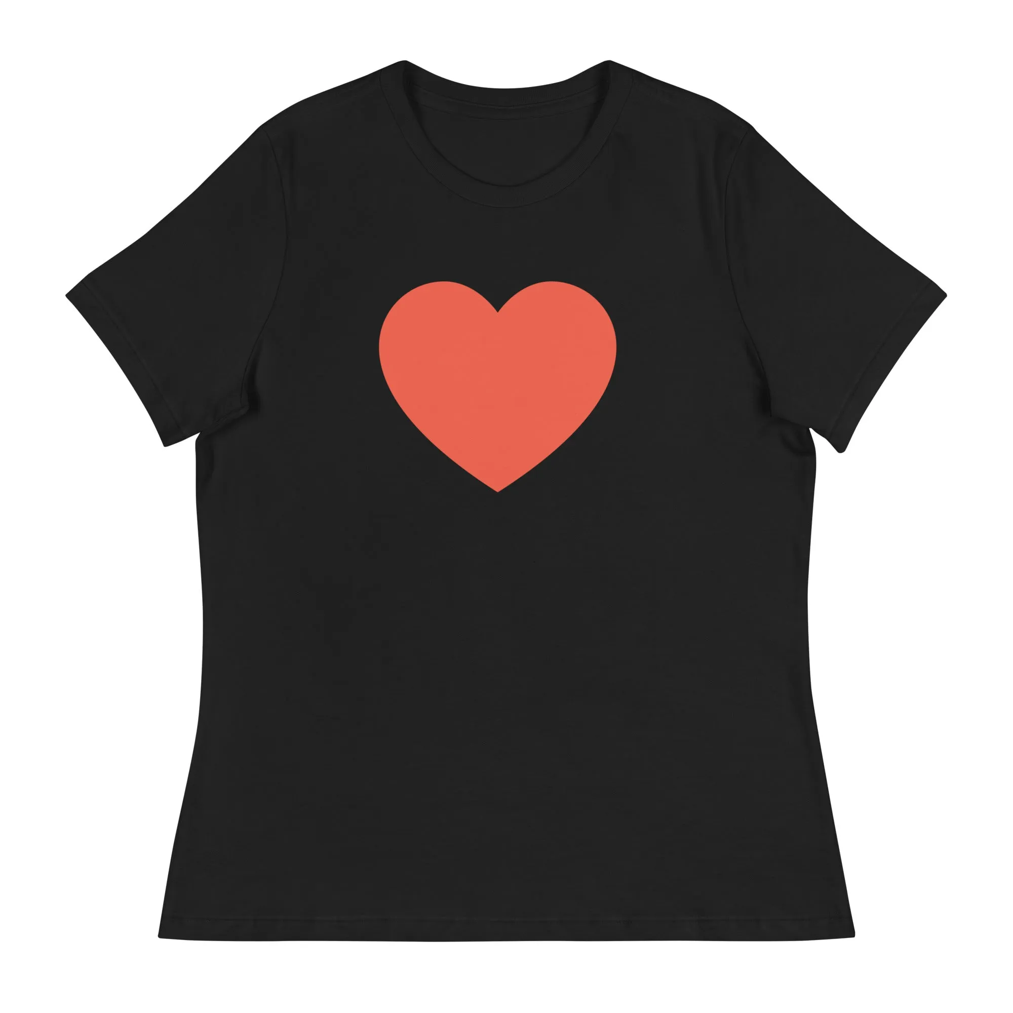 Pink Heart Women's Relaxed T-Shirt