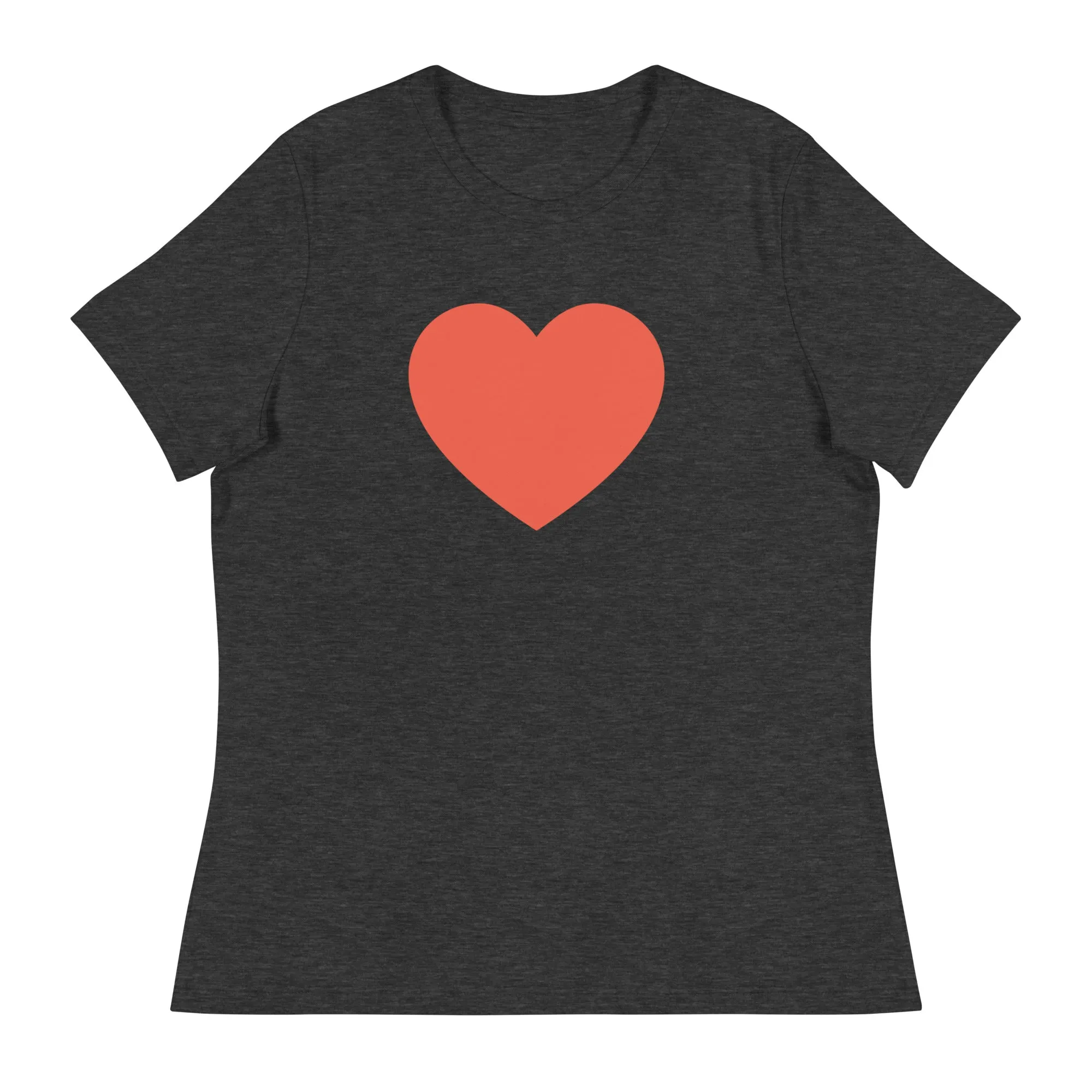 Pink Heart Women's Relaxed T-Shirt