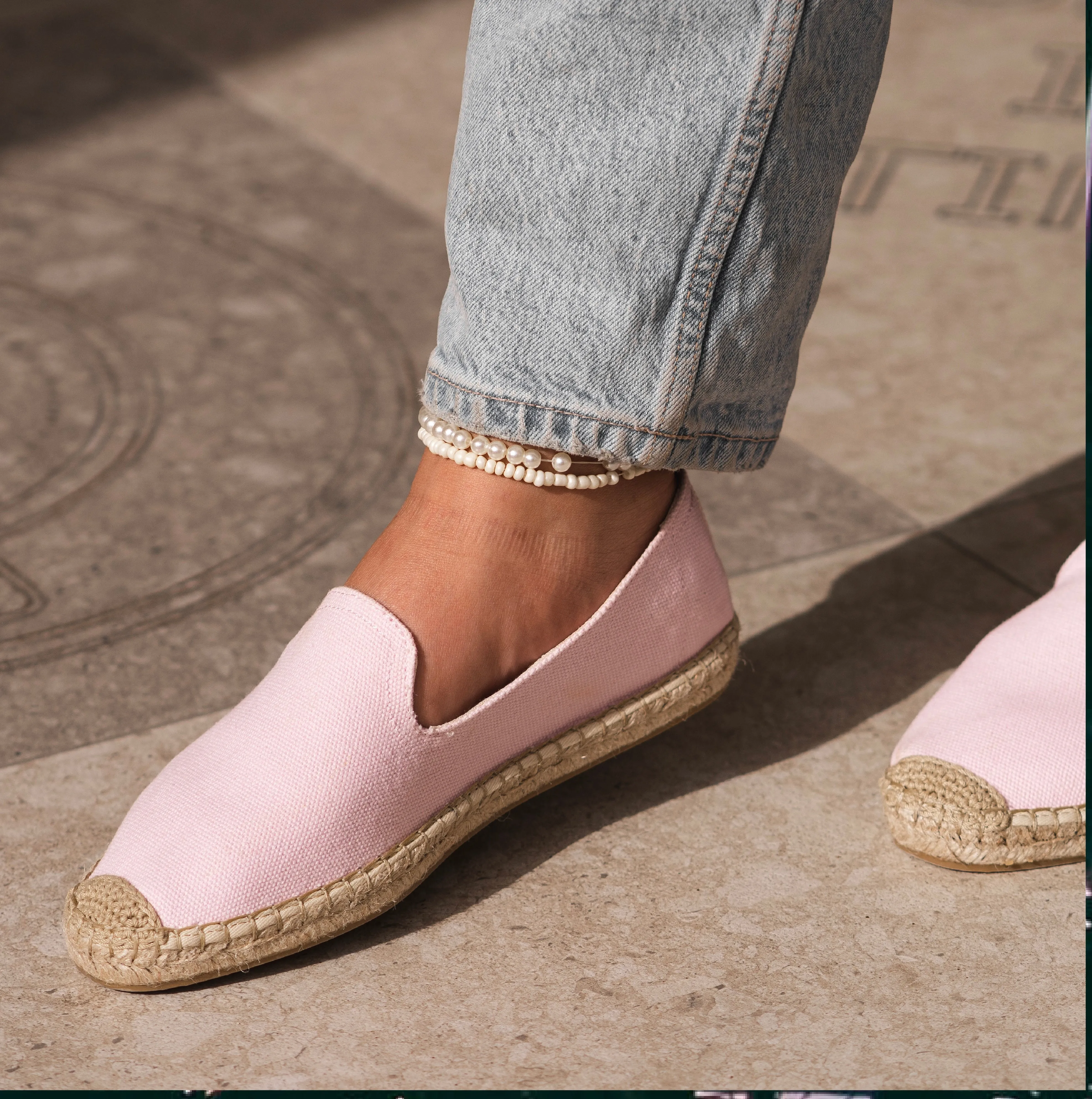 Pink Tenerife espadrille shoe