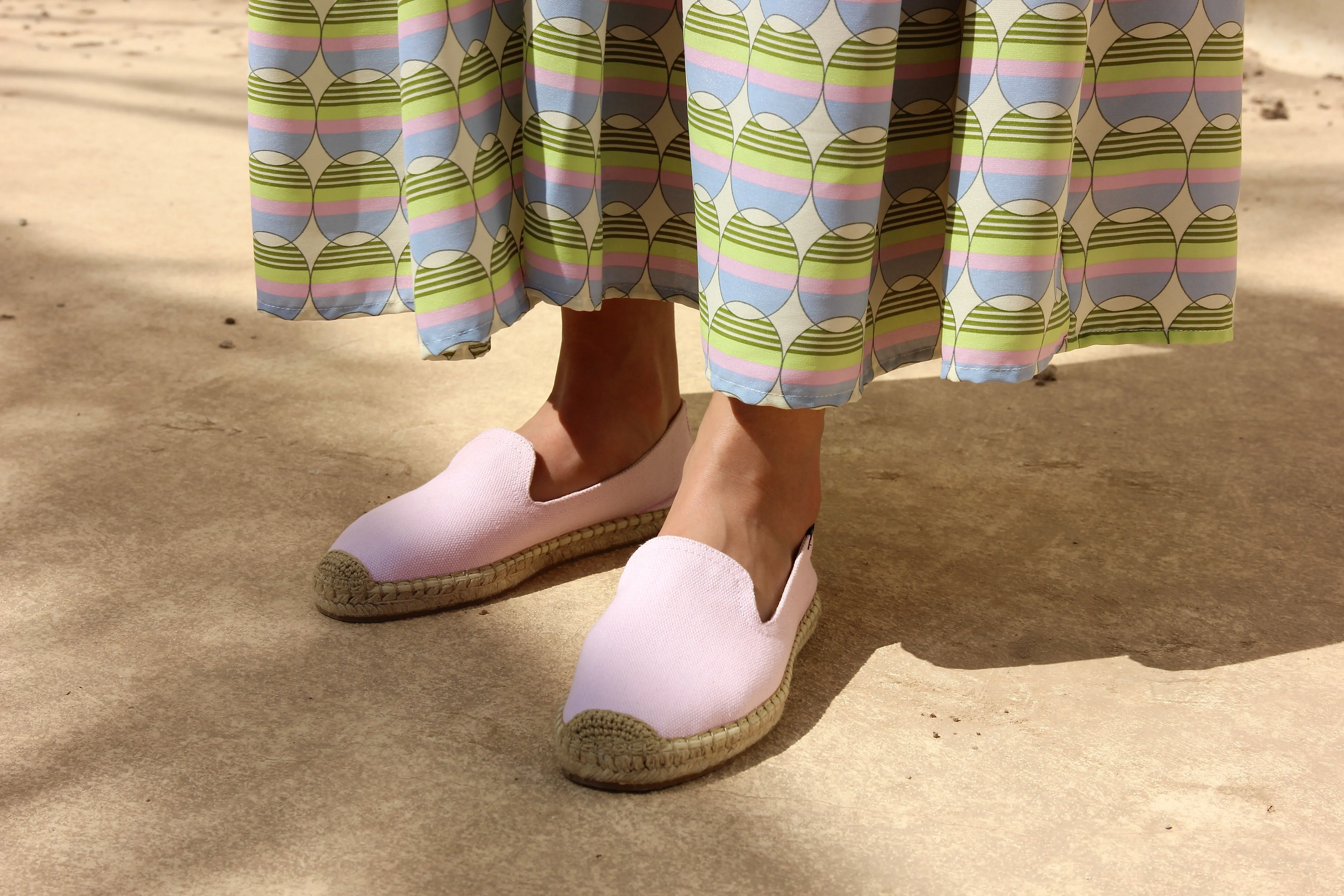 Pink Tenerife espadrille shoe