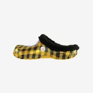 Pittsburgh Steelers Sherpa Lined Buffalo Check Clog