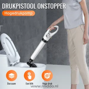 PlumbBlast™ | Eliminate Clogs with One Powerful Push!