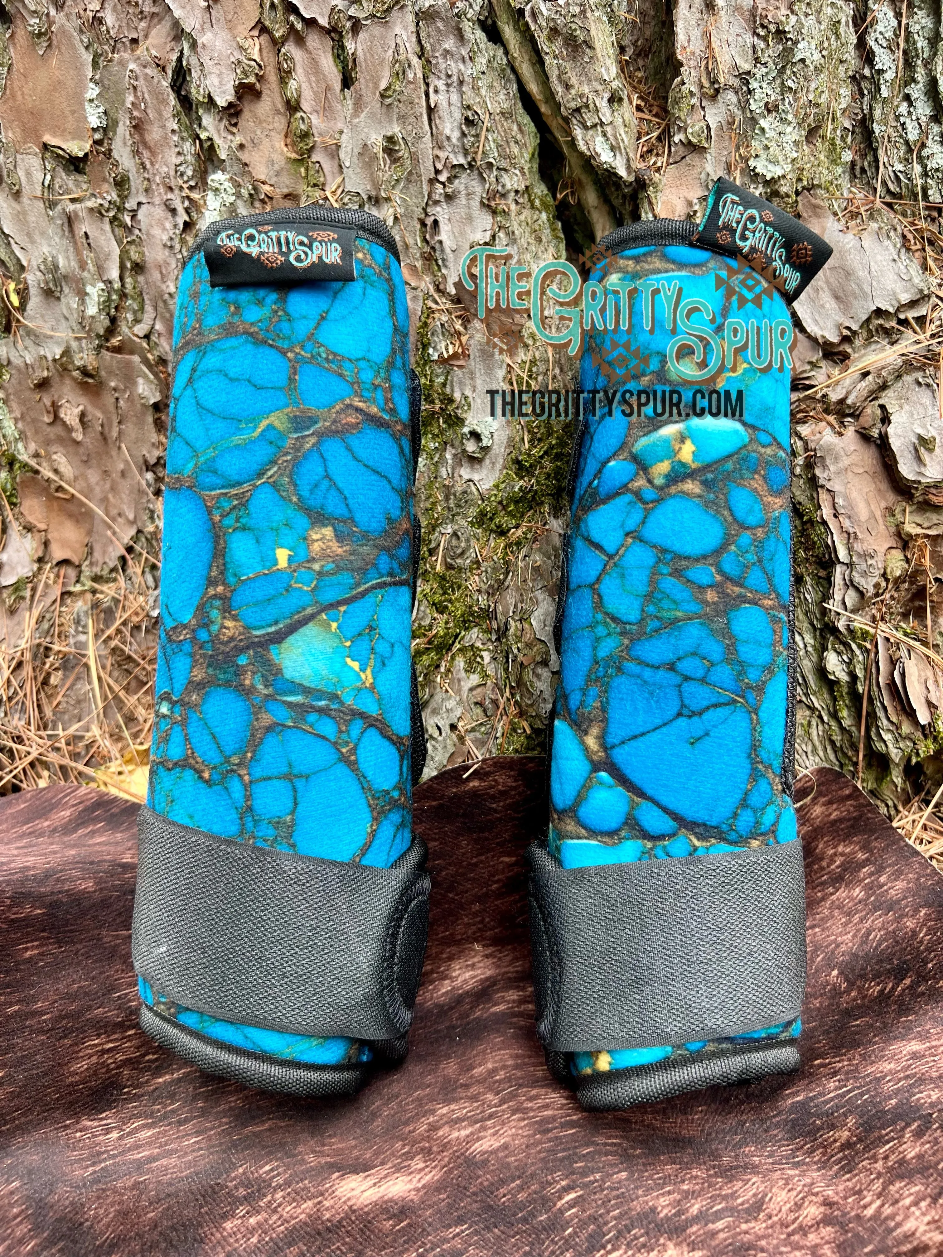 PRE ORDER- Turquoise Stone Sport Boots
