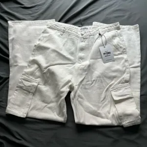 Princess Polly White Cargo Pants