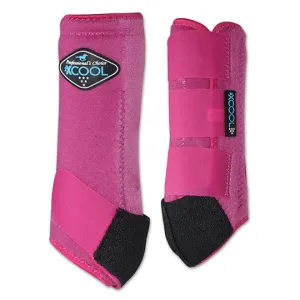 Professional's Choice 2XCool Sports Medicine Boot Fronts- Raspberry