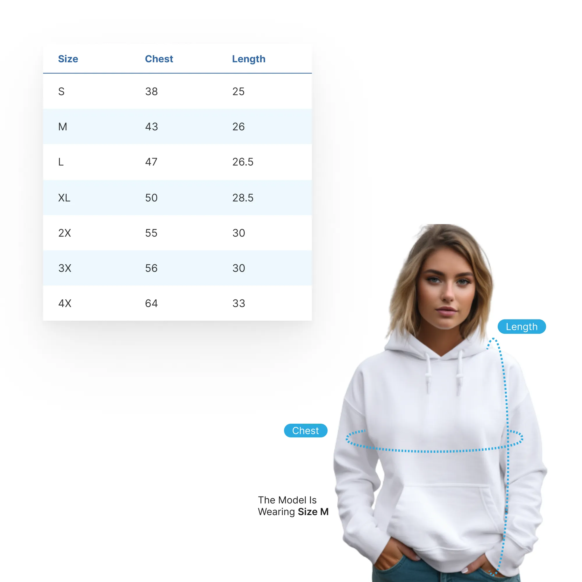 "Fresh Coast" Relaxed Fit Classic Unisex Hoodie