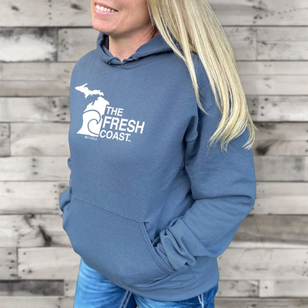 "Fresh Coast" Relaxed Fit Classic Unisex Hoodie