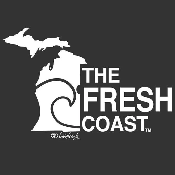 "Fresh Coast" Relaxed Fit Classic Unisex Hoodie